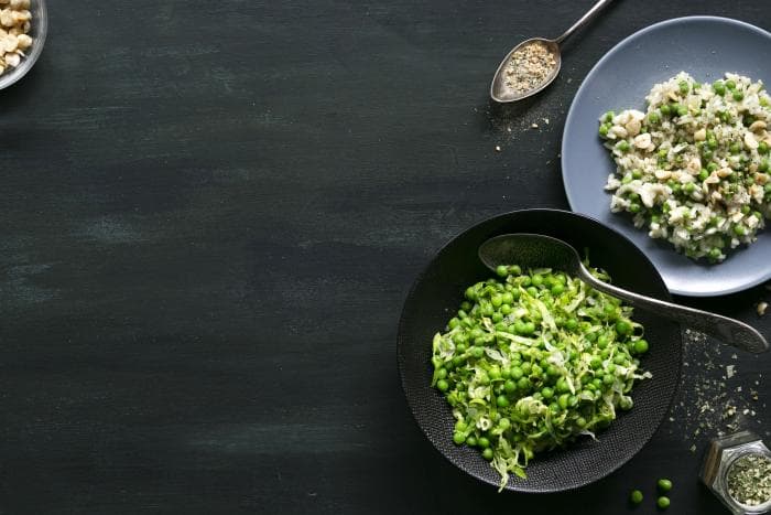 Zoutarme doperwtjes á la Française