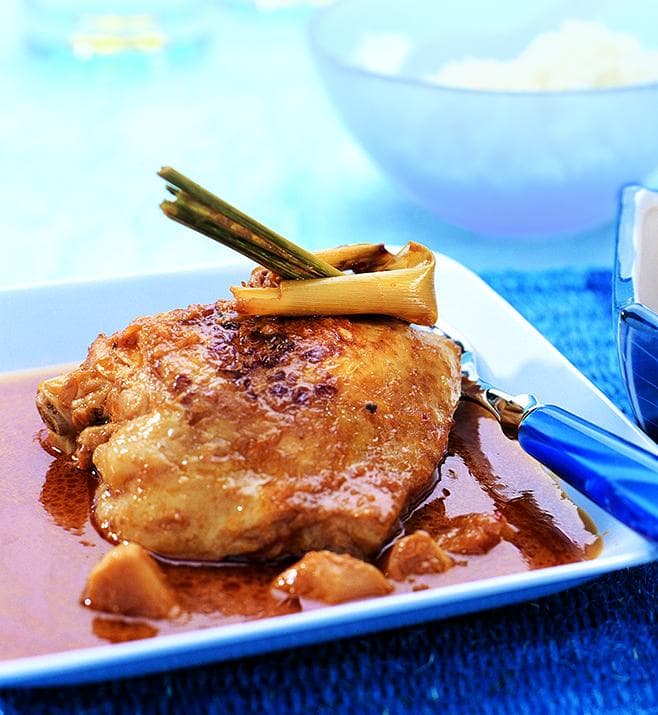 pittige Indonesische currykip