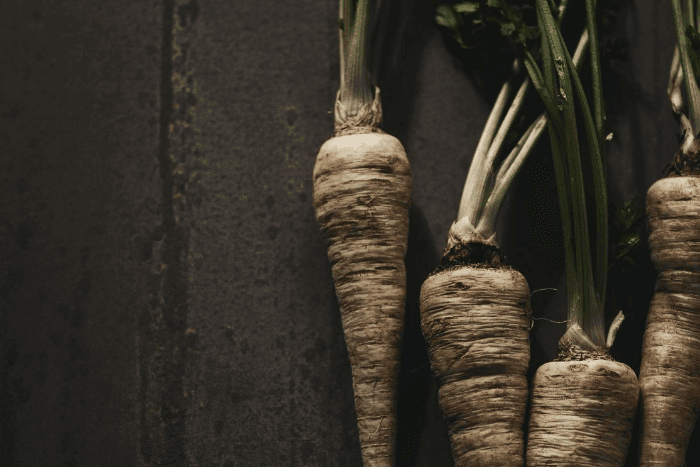 Pastinaken voor in de zoutarme pastinaak-aardappelsoep
