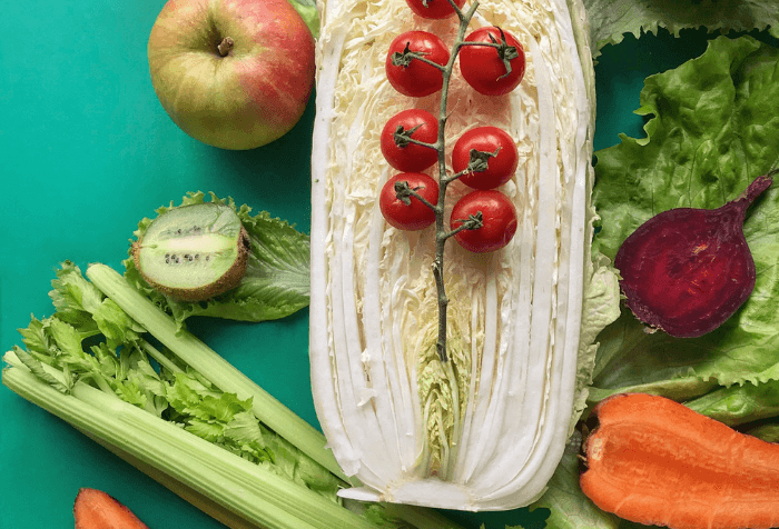 Zoutarme geroerbakte spitskool met Quorn
