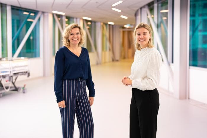 Marleen van Buren en Margriet Gosselink samen
