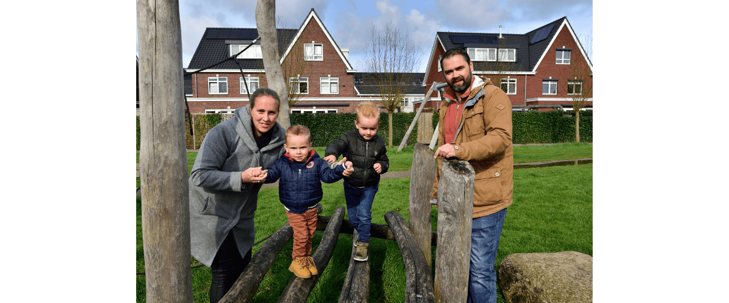 Johan met zijn gezin