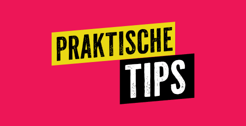 Vrouw met een collecte