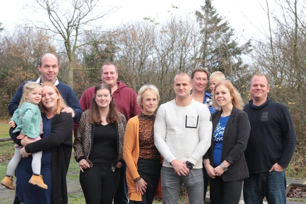 Foto gezin Kees de Boer