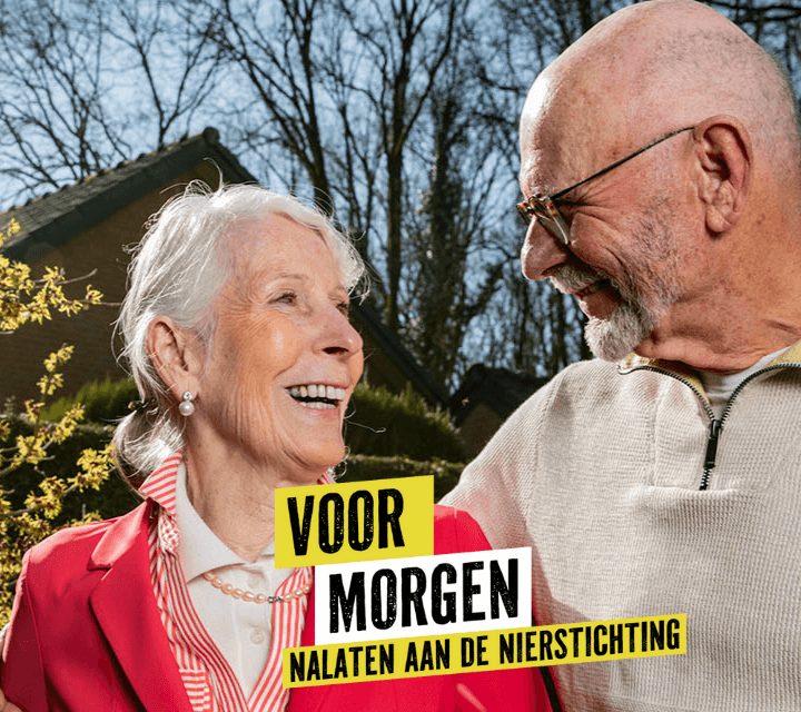 Nalaten aan de Nierstichting. Voor morgen.