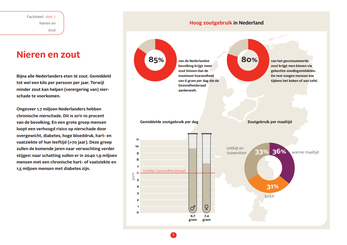 Factsheet nieren en zout