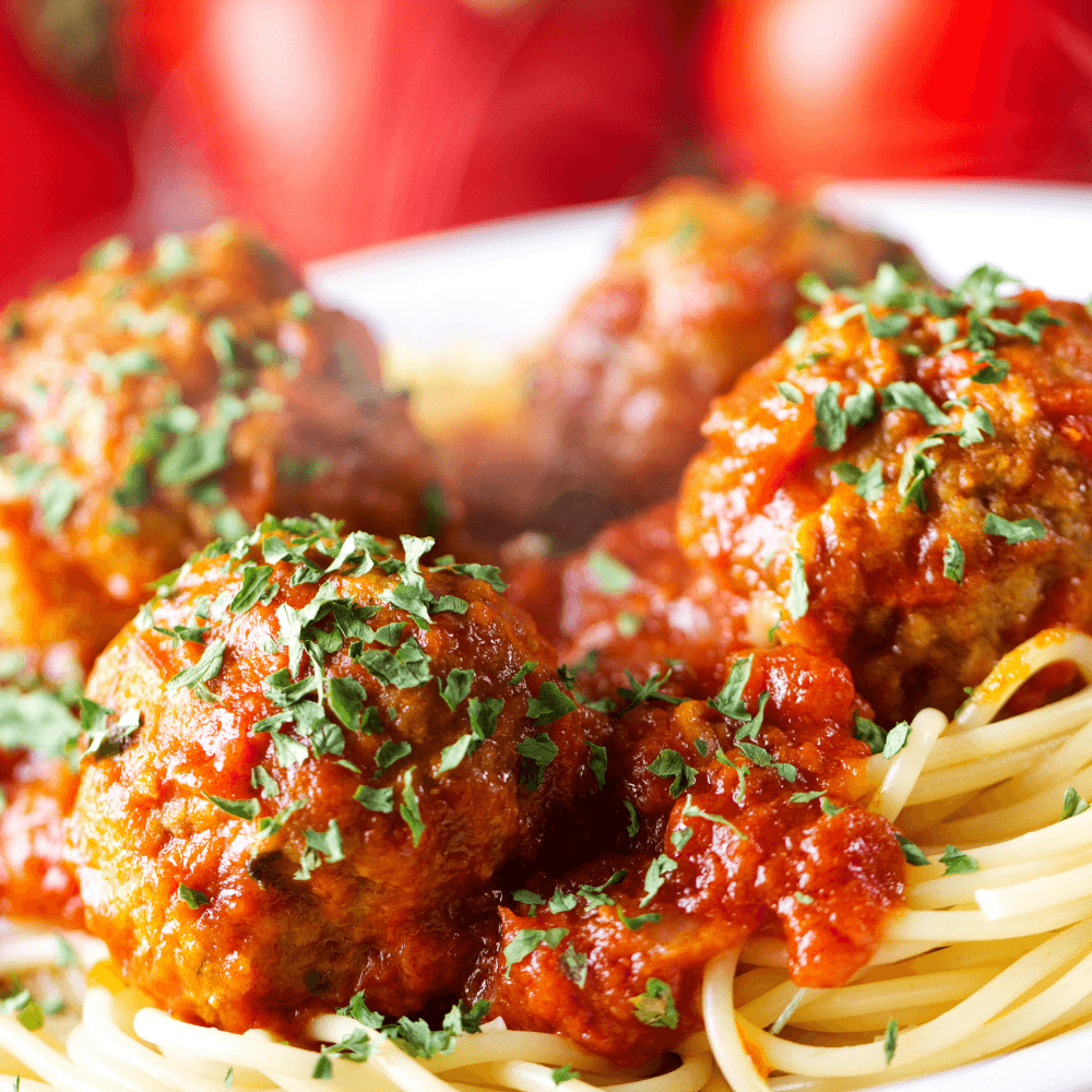 gehaktballetjes in tomatensaus