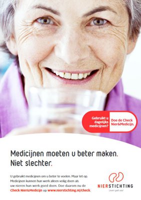 Poster Check Nier & Medicijn